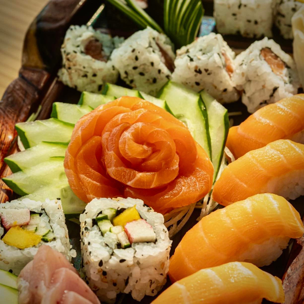Culinária japonesa do NaBarca